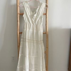 Maxi white dress